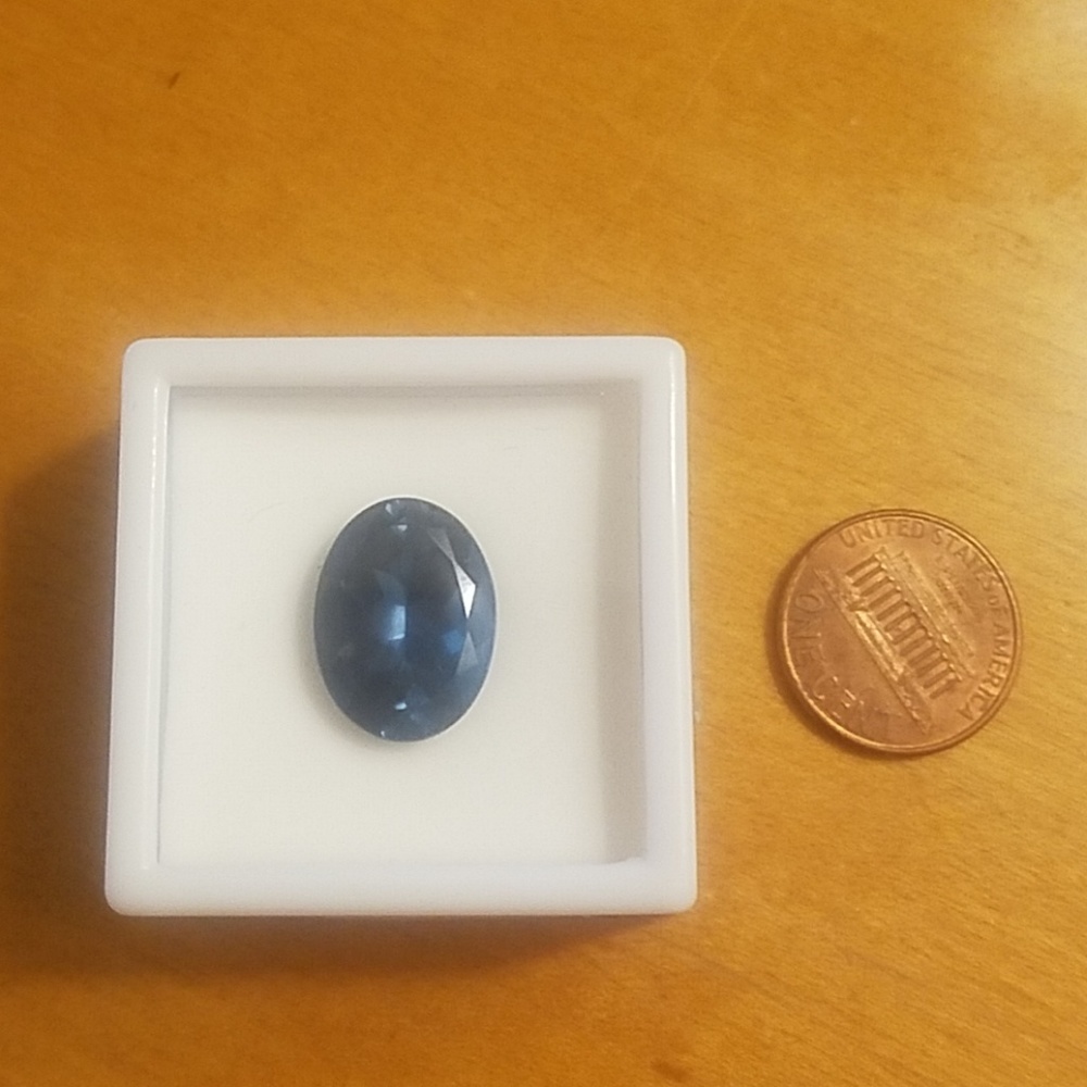 9.85 CT London blue topaz